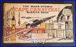 Vintage Original 1950's Marx Atomic Cape Canaveral Missle Base Playset