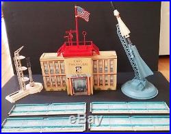 Vintage Original 1950's Marx Atomic Cape Canaveral Missle Base Playset