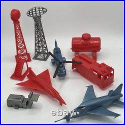 Vintage Original Marx 4810 American Airlines International Jet Port With Box