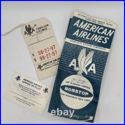 Vintage Original Marx 4810 American Airlines International Jet Port With Box