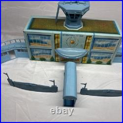 Vintage Original Marx 4810 American Airlines International Jet Port With Box