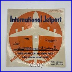 Vintage Original Marx 4810 American Airlines International Jet Port With Box Vintage Original Marx 4810 American Airlines International Jet Port With Box
