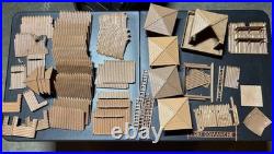 Vintage Original Marx Fort Comanche & Fort Apache Play Set Forts 1950s Toys