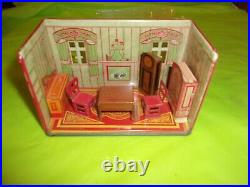 Vintage Original Marx Hometown Newly Wed Dining Room #194 With Box! Very Rare