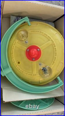 Vintage Original Marx Mystery Space Ship Set + Box, Gryo-Powered Toy