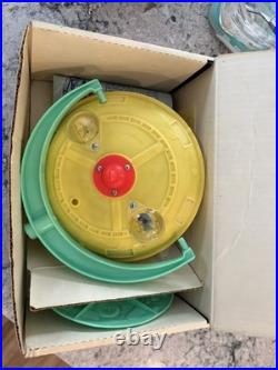 Vintage Original Marx Mystery Space Ship Set + Box, Gryo-Powered Toy