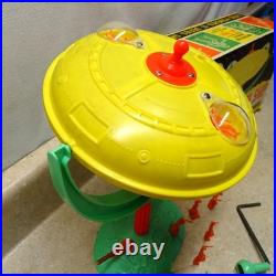 Vintage Original Marx Mystery Space Ship Set + Box, Gryo-Powered Toy