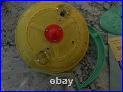 Vintage Original Marx Mystery Space Ship Set + Box, Gryo-Powered Toy