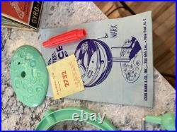 Vintage Original Marx Mystery Space Ship Set + Box, Gryo-Powered Toy