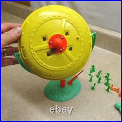 Vintage Original Marx Mystery Space Ship Set + Box, Gryo-Powered Toy