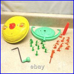 Vintage Original Marx Mystery Space Ship Set + Box, Gryo-Powered Toy