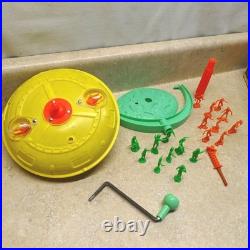 Vintage Original Marx Mystery Space Ship Set + Box, Gryo-Powered Toy