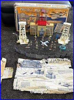 Vintage Original Marx Project Mercury Cape Canaveral Playset