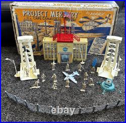 Vintage Original Marx Project Mercury Cape Canaveral Playset