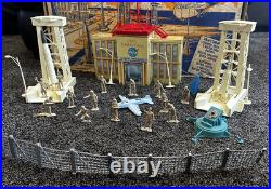 Vintage Original Marx Project Mercury Cape Canaveral Playset