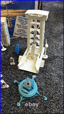 Vintage Original Marx Project Mercury Cape Canaveral Playset