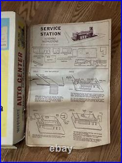 Vintage Original Marx Westgate Auto Center, Box And Instructions Only, Rare
