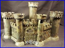 Vintage Rare 1964 MARX Miniature KNIGHTS AND VIKINGS Playset with box