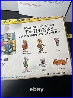 Vintage Rare Marx Hanna Barbera TOP CAT TV PLAY SET Tinykins Toy Cartoon 1961