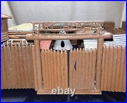 Vintage Rin Tin Tin FORT APACHE Marx Playset #3658 Series 1000 1956 Parts