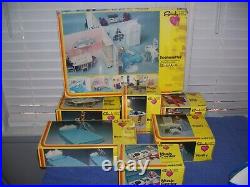 Vintage Sindy's World Scenesetter Room Backgrounds Furniture & Accessories Marx