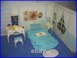 Vintage Sindy's World Scenesetter Room Backgrounds Furniture & Accessories Marx