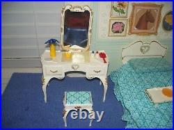 Vintage Sindy's World Scenesetter Room Backgrounds Furniture & Accessories Marx