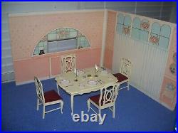 Vintage Sindy's World Scenesetter Room Backgrounds Furniture & Accessories Marx