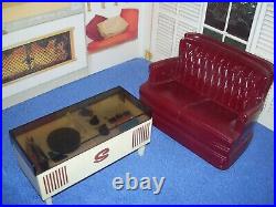 Vintage Sindy's World Scenesetter Room Backgrounds Furniture & Accessories Marx