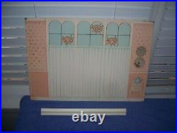 Vintage Sindy's World Scenesetter Room Backgrounds Furniture & Accessories Marx