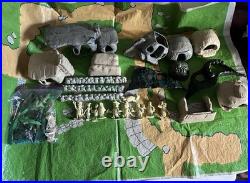 Vintage The Flintstones Play Set #4672 Marx 1962 With Extras