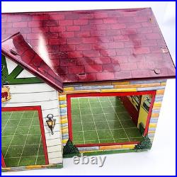 Vintage Tin Litho MARX Toy Pet Shop Building Dollhouse Replacement READ Vintage Tin Litho MARX Toy Pet Shop Building Dollhouse Replacement READ