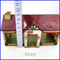 Vintage Tin Litho MARX Toy Pet Shop Building Dollhouse Replacement READ