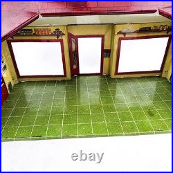 Vintage Tin Litho MARX Toy Pet Shop Building Dollhouse Replacement READ Vintage Tin Litho MARX Toy Pet Shop Building Dollhouse Replacement READ