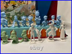 Vintage Tin Litho Walt Disney's Television Playhouse Playset with Characters Vintage Tin Litho Walt Disney's Television Playhouse Playset with Characters