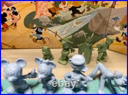 Vintage Tin Litho Walt Disney's Television Playhouse Playset with Characters Vintage Tin Litho Walt Disney's Television Playhouse Playset with Characters