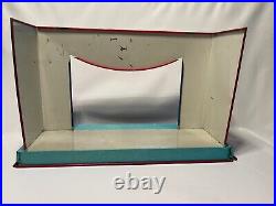 Vintage Tin Litho Walt Disney's Television Playhouse Playset with Characters