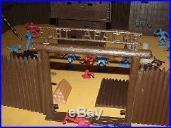 Vintage Toy 1970s Marx Fort Apache Playset