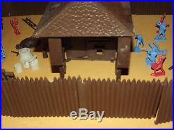 Vintage Toy 1970s Marx Fort Apache Playset