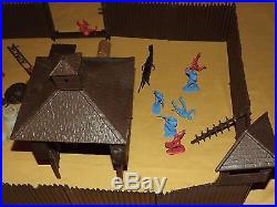 Vintage Toy 1970s Marx Fort Apache Playset