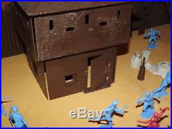 Vintage Toy 1970s Marx Fort Apache Playset