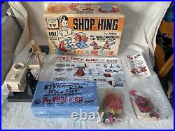 Vintage Toy Set MARX SHOP KING 1960's Pretend Play Construction RARE & SEALED