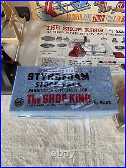 Vintage Toy Set MARX SHOP KING 1960's Pretend Play Construction RARE & SEALED