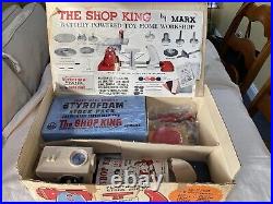 Vintage Toy Set MARX SHOP KING 1960's Pretend Play Construction RARE & SEALED