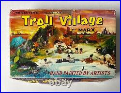 Vintage Troll Village Marx Minatare Play Set Please Read Condition & Desc