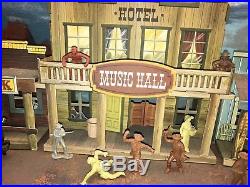 Vintage Western Town Diorama/Playset, Marx, Ideal, Auburn, MPC, REL, C & B