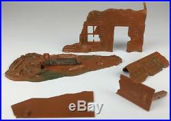 Vintage and Rare Marx Exploding House WW2 Europe Army Combat The Best