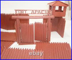 Vintage marx Fort Apache playset BOXED pioneers 1950's #3680