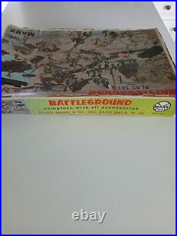 Vintage marx battleground playset