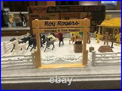 Vintage1952 Marx Roy Rogers Rodeo Ranch Playset Instructions Original Box Rare